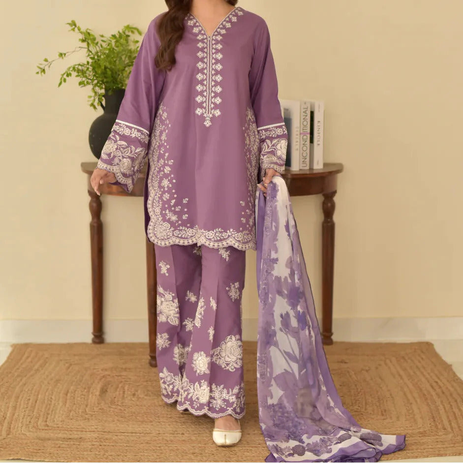 Grace 3pc Lawn Dress | E 15