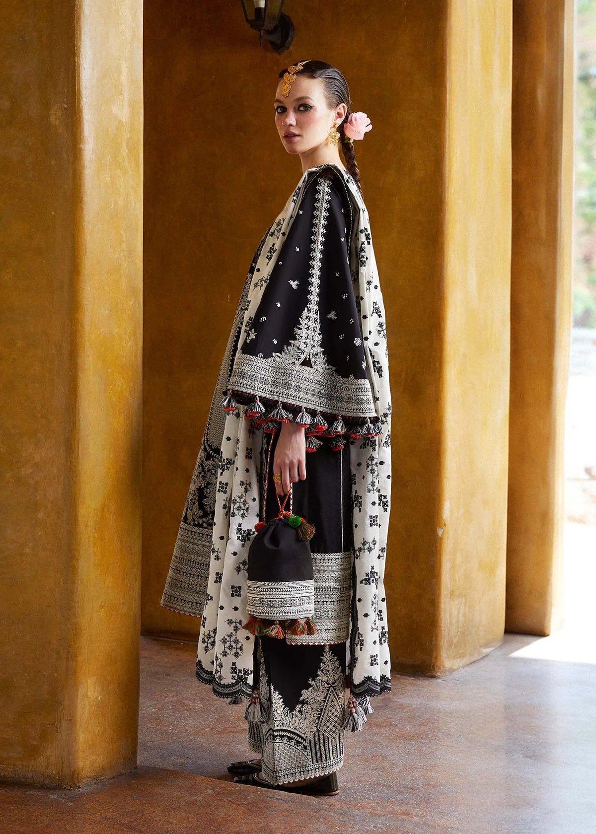 Zarnish- Luxury Embroidered 3PC
