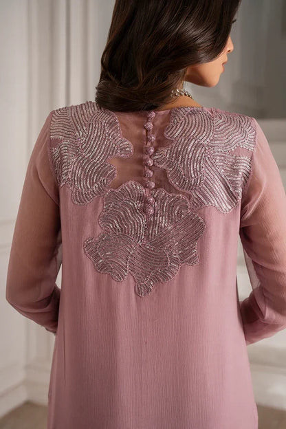 Zara Rubab luxury 3-piece chiffon outfit|E94