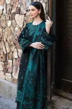 Farasha embroidered suit|E54