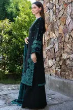Farasha embroidered suit|E54