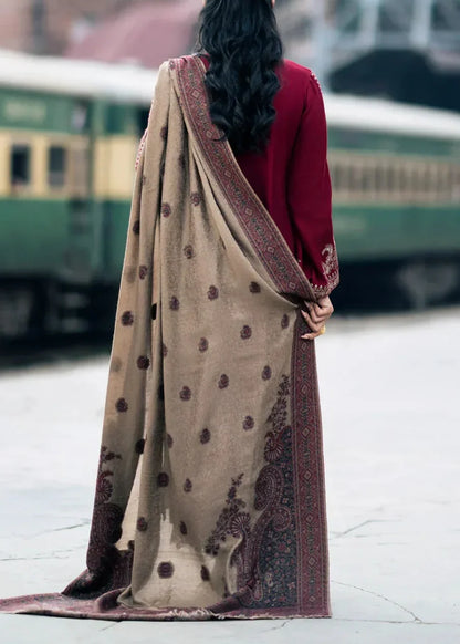 Izel Premium Embroidered Suit|E45