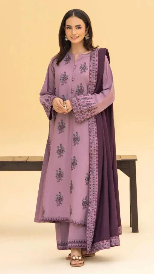 Lazuli Embroidered 3-Piece suit |E 31