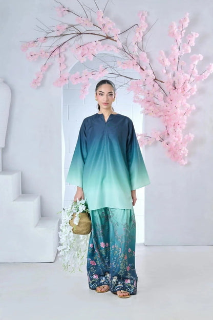Maria B Digital printed Silk|E33
