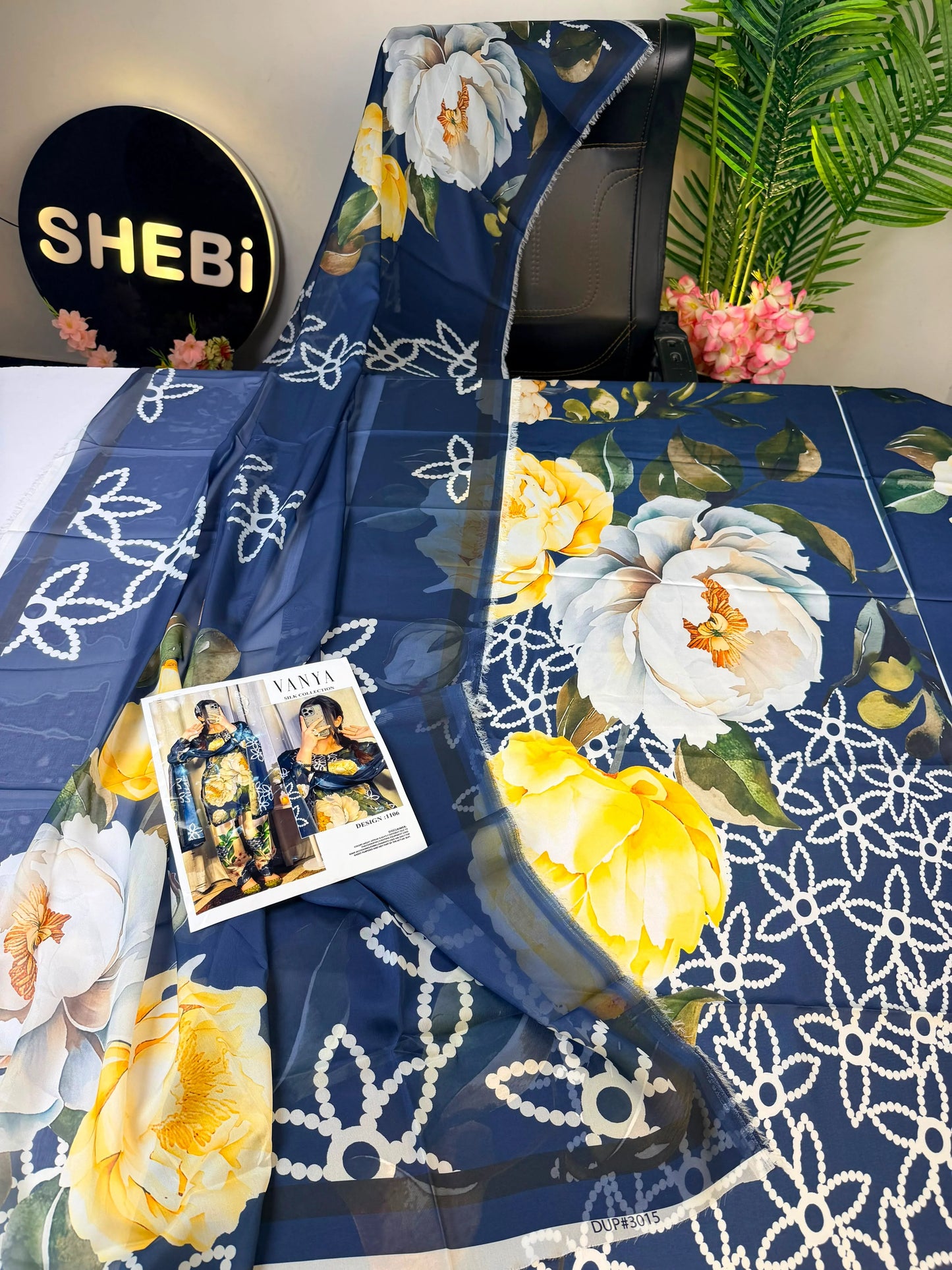 Maria B Digital printed Silk|E33