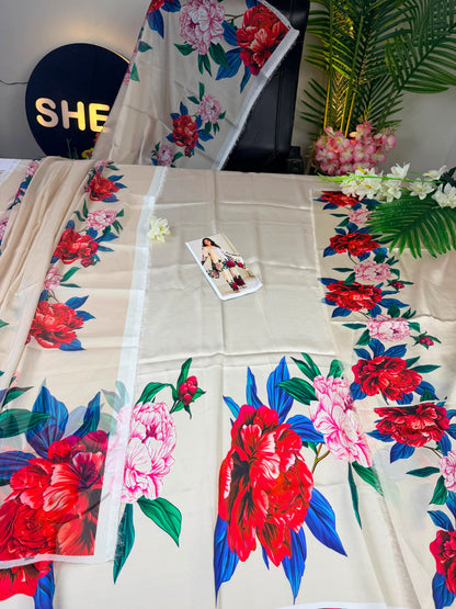 2 PC Printed White|E69