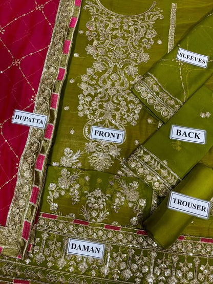 Fern Green Suit  Asim Jofa|E78