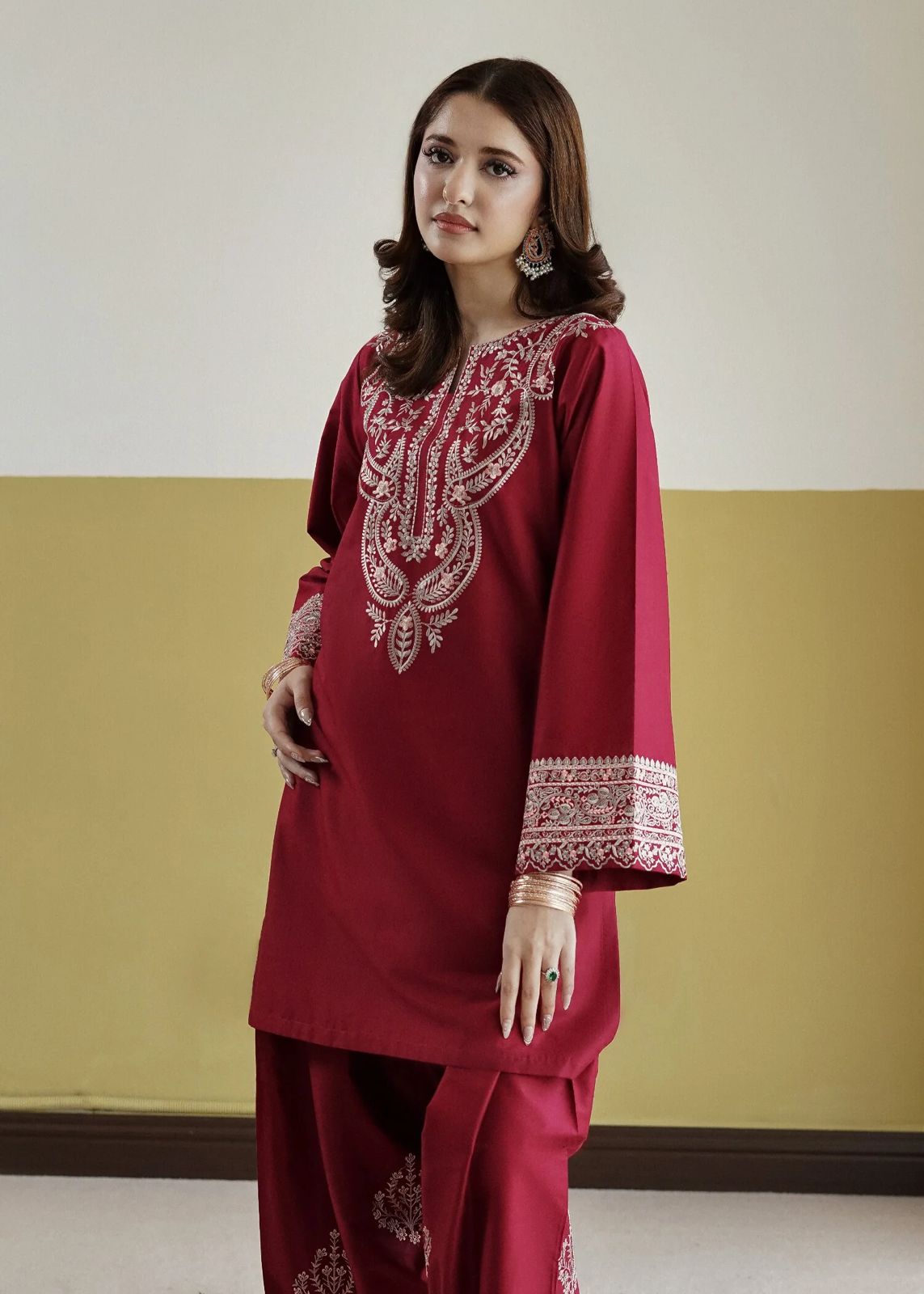 Shahnai 2 Piece Embroidery