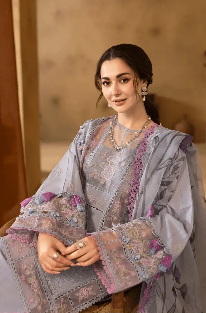 luxury lawn Chikankari embroidery Suit|E72